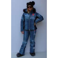 Ženski komplet jeans SNOW HEADQUARTER 8785 