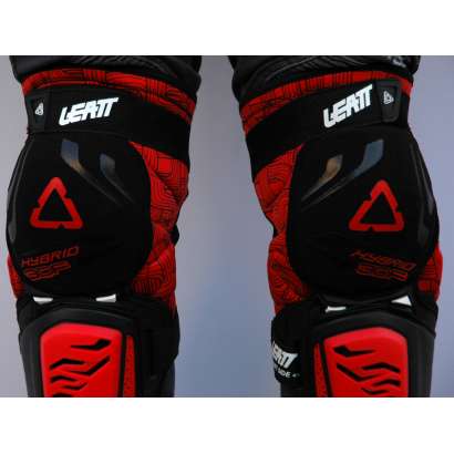 Štitnici za kolena Leatt model 3DF crveni