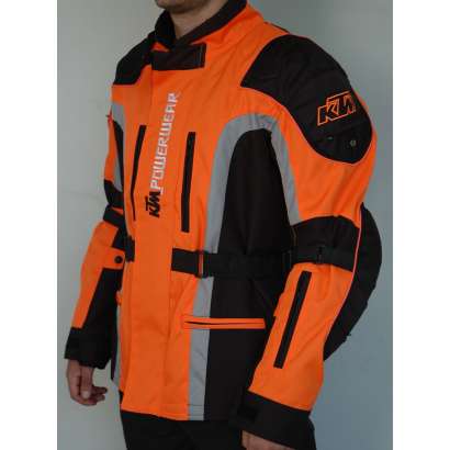Moto jakna KTM orange